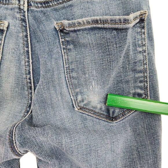 Lucky Brand Bridgette Skinny Women's Ankle Jeans, Size 00/24, Distressed, Blue - Picture 10 of 14